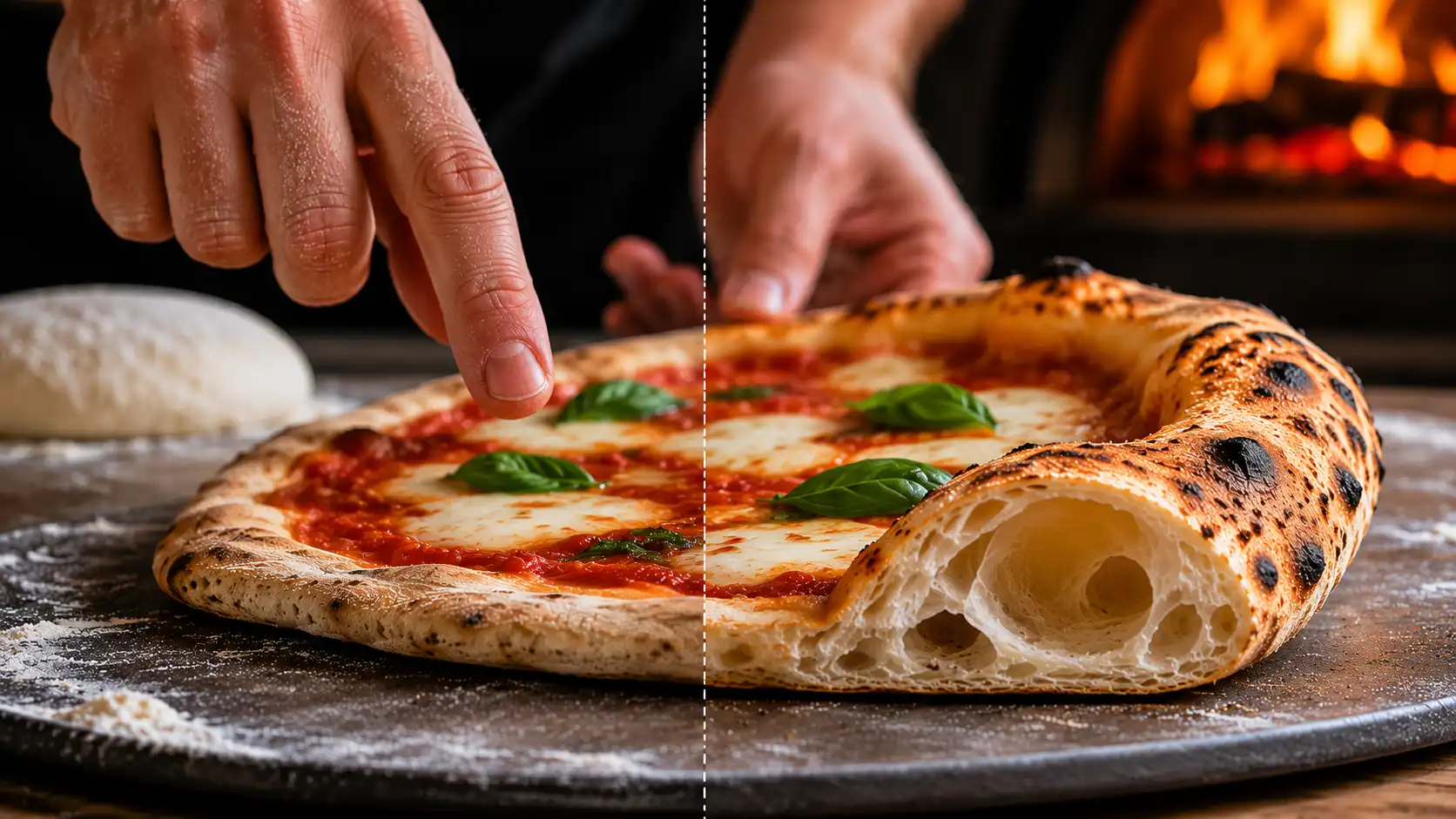 cornicione pizza non si gonfia